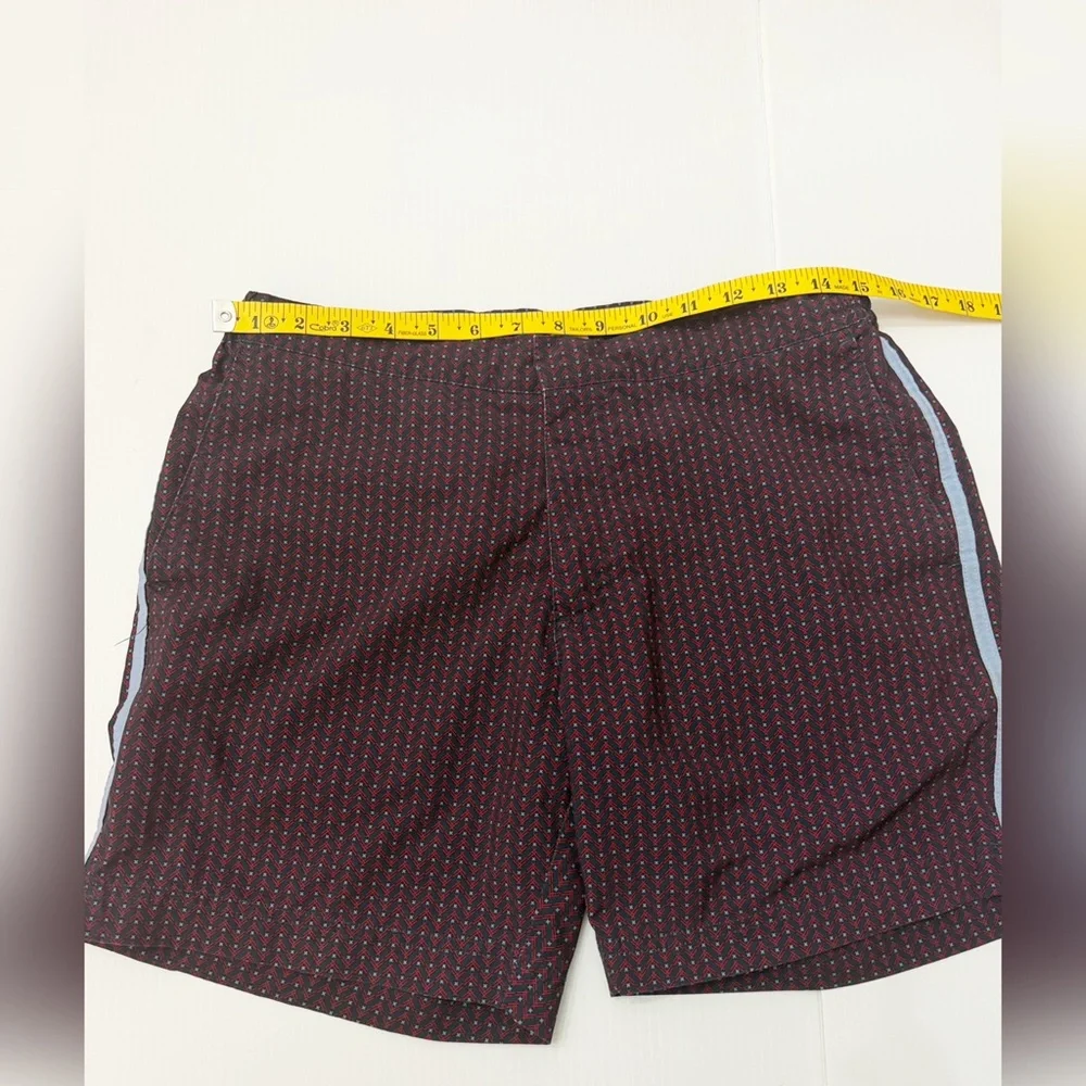 Fair Harbor Liner Red Blue Swim Active Shorts - 30